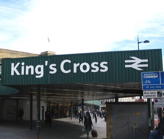 kings cross station London