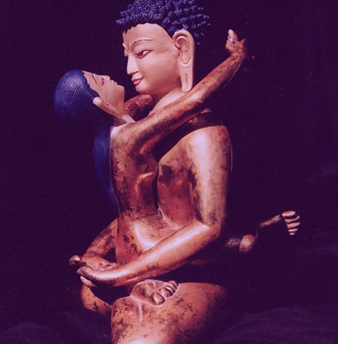the statue of tantric massage